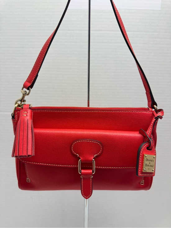 Dooney & Bourke Handbags - Dooney & Bourke Saffiano Leather Dana Pocket Clutch